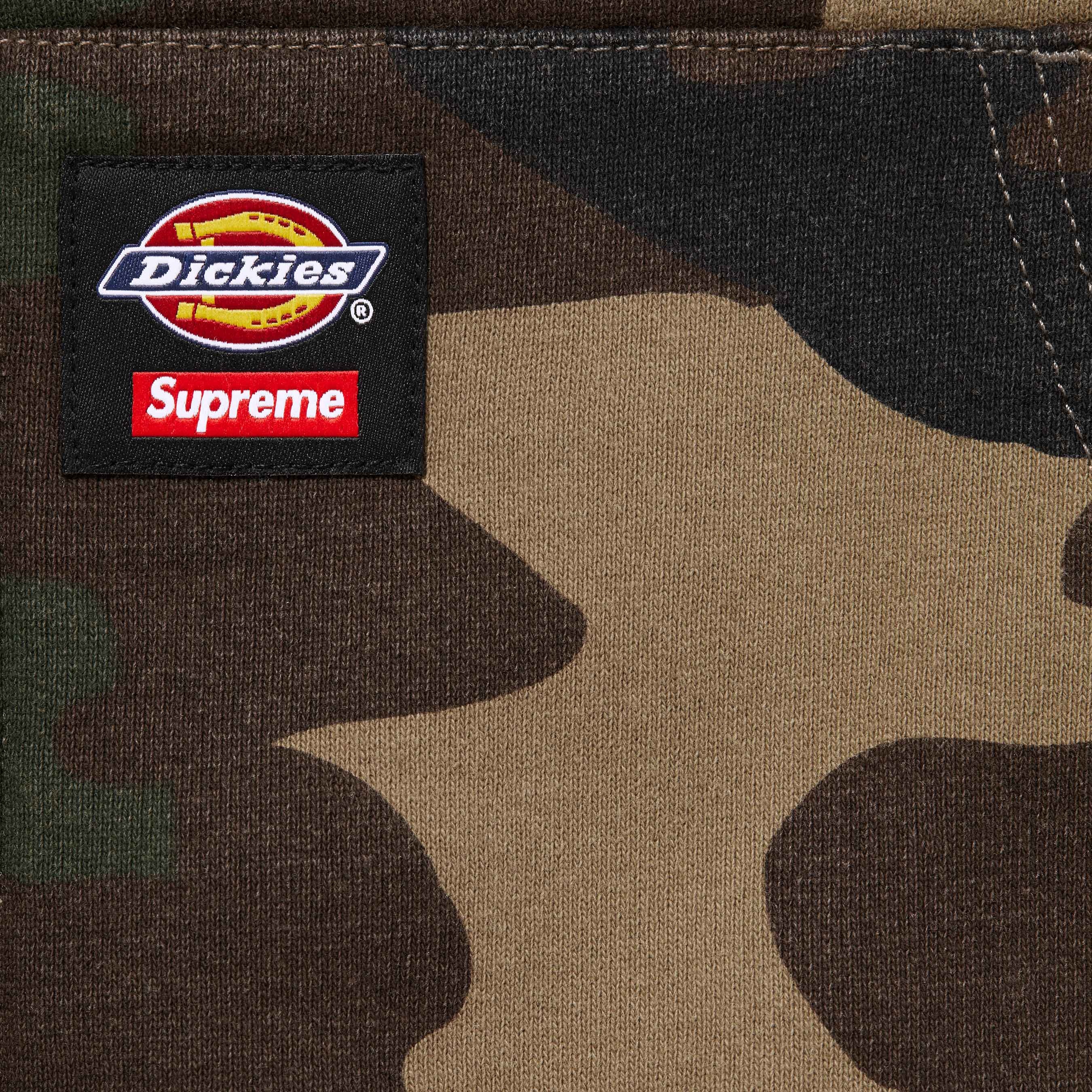 Supreme®/Dickies® Quilted Lined Zip Up Hooded Sweatshirt view 3